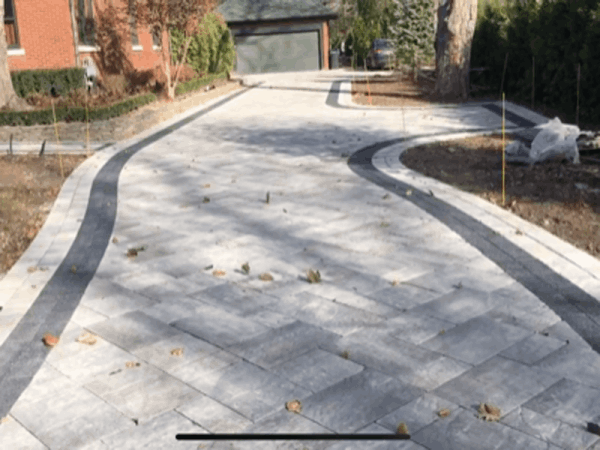 paver driveway installation after  - Birmingham MI