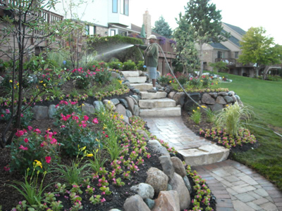 Landscape Plantings and Pavers Michigan