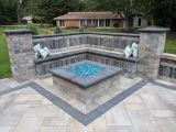 Brick Paver Patio and Firepit