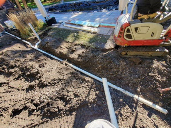yard drainage pipes in michigan